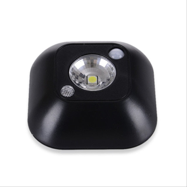 Mini Under Cabinet Light PIR Motion Sensor LED Night Lamp Magnetic Light Control Induction Corridor Closet Stairs Wardrobe Lamp