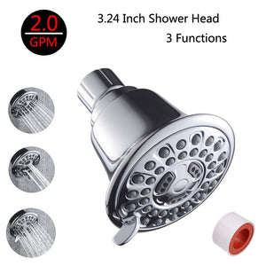 Jarilyni Store Beautiful water Bathroom Fashion Energy fixture Head Bath Shower pressurized watersaving plumbing showerhead