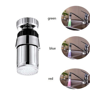 kitchen Faucet Nozzle Faucet Adapter LED Tap Can Adjusting 360 Rotate Water Saving Movable Tap Head kichen  Faucet Many Style