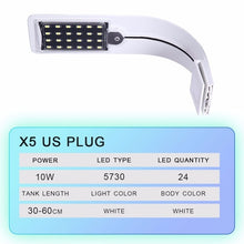 Load image into Gallery viewer, Aquarium Light For Fish Tank Planted Aquarium 10W/5W/3W LED Light For Aquarium LED Lighting Anti-Fog Clip-On Luces Lights Lamp