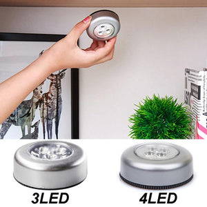 Portable Home Mini Bedside Lamp Reading Night Light Cabinet Lamp LED Wardrobe Light For Room Car